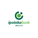 Vertical version of the Ipoteka bank OTP Group logo
