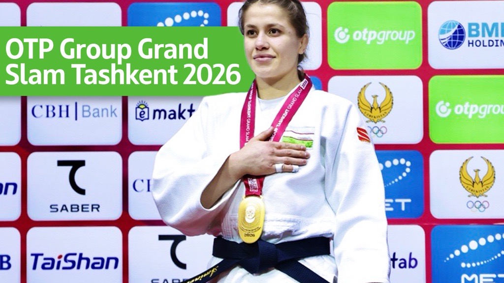 Узбекистан в числе призёров Tashkent Grand Slam 2026: OTP Group снова титульный спонсор турнира
